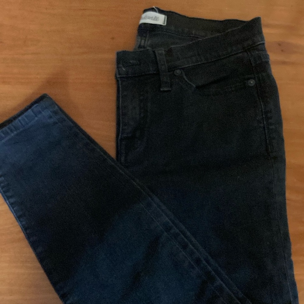 Madewell Black Skinny Skinny jeans